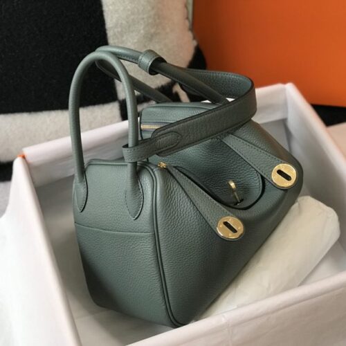 Hermes Lindy Almond Green