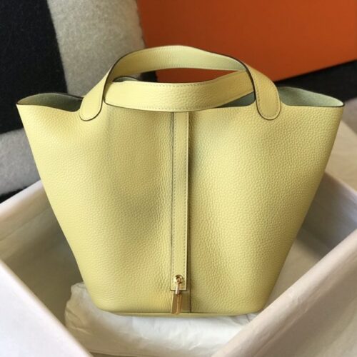 Hermes Picotin Lock Yellow