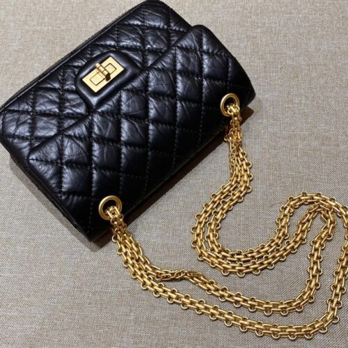 Alternative view of CHANEL 2.55 Mini Bag Black