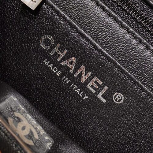 Alternative view of CHANEL 2.55 Mini Bag Black Silver