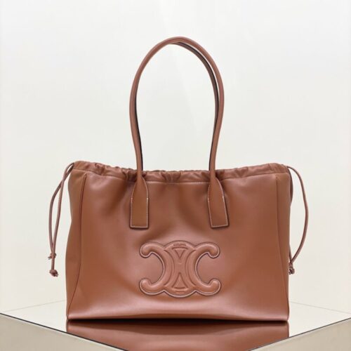 Celine Cubas Tote Brown