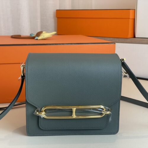 Hermes Sac Roulis Almond Green