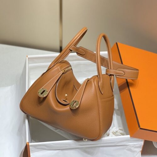Hermes Lindy Golden Brown