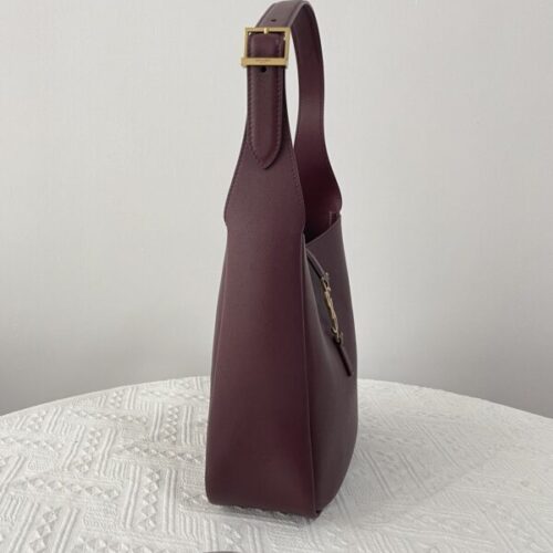 Alternative view of YSL LE 5 A 7 Small Bordeaux