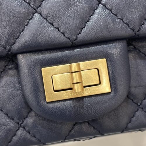 Alternative view of CHANEL 2.55 Bag Blue