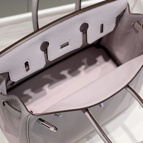 Alternative view of Hermes Birkin Mauve Pale