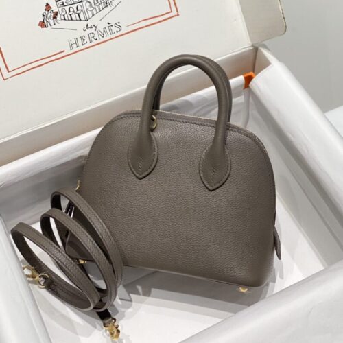 Hermes Mini Bolide -Tin Gray
