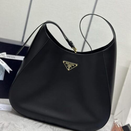 Prada  Cleo Large Black Bag