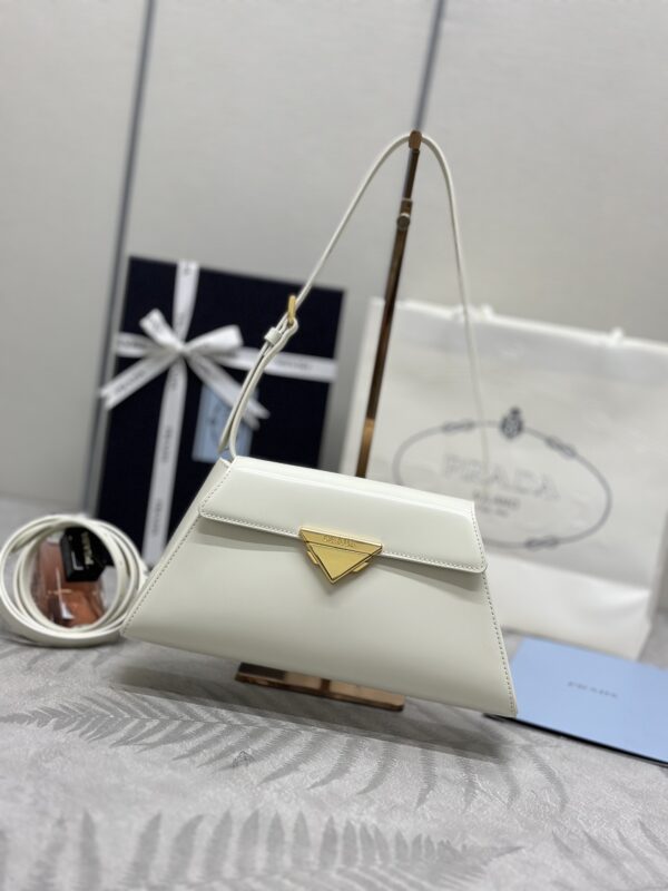 Prada White Leather Handbag