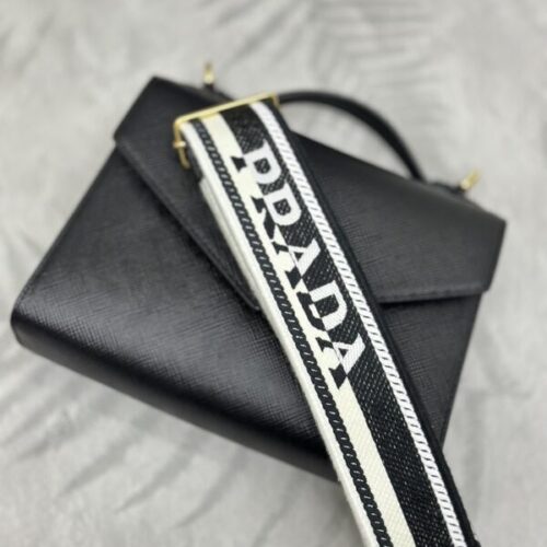 Alternative view of Prada  Saffiano Black Envelope