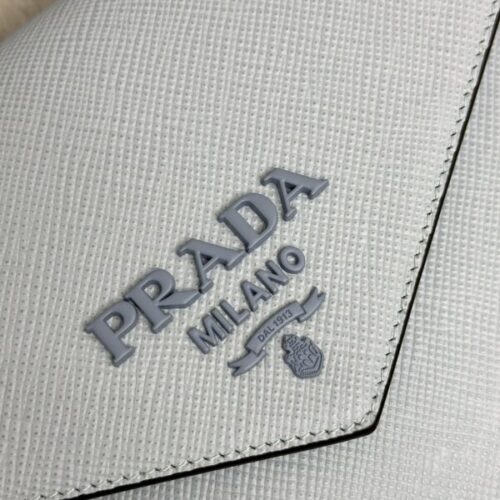 Alternative view of Prada  Saffiano Blue Envelope