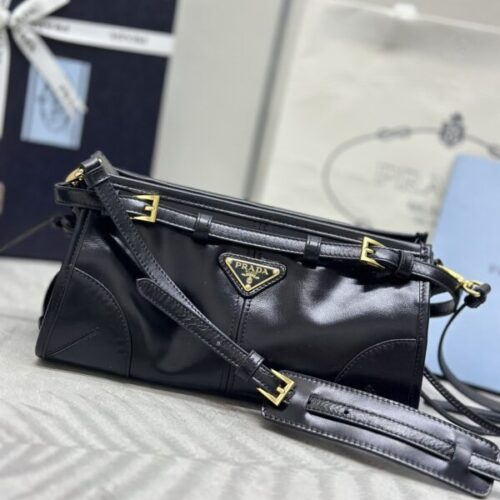Prada Leather Handbag Black
