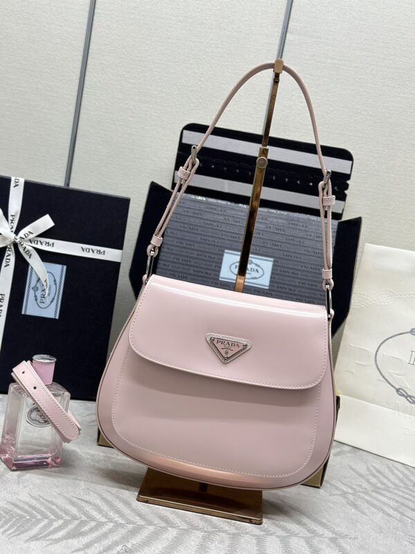 Prada  Cleo Pink Bag With Flap