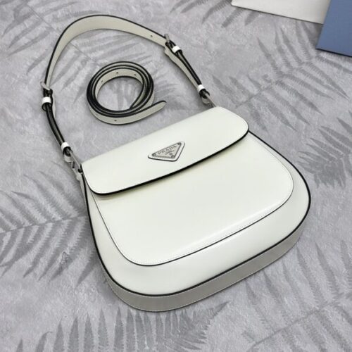 Alternative view of Prada  Cleo White Bag With Flap