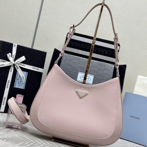 Prada  Cleo Brushed Pink Bag