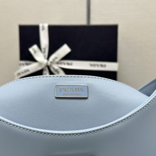 Alternative view of Prada  Cleo Brushed Blue Bag