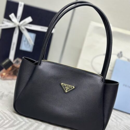 Prada  Medium Black Shoulder Bag
