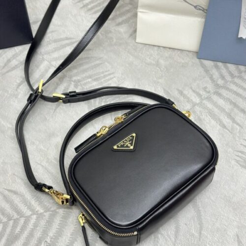 Prada Mini Top-Handle Bag Black