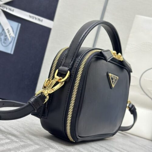 Alternative view of Prada Mini Top-Handle Bag Black