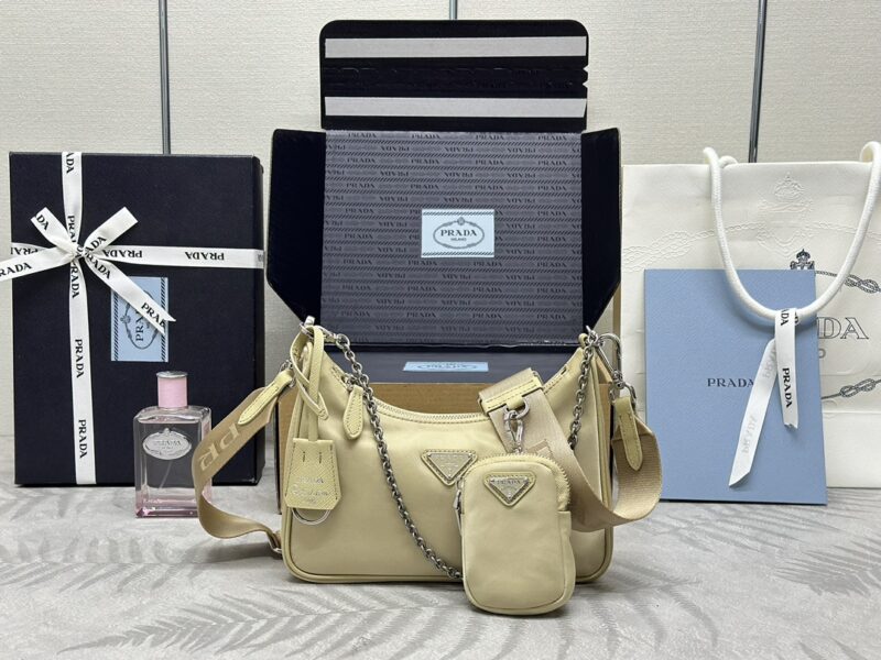 Prada  Re-Edition Nylon 2005 Yellow