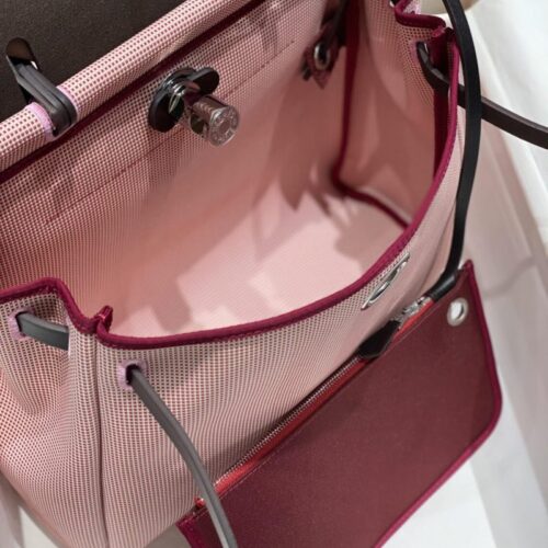 Alternative view of Hermes Herbag 31cm Pink
