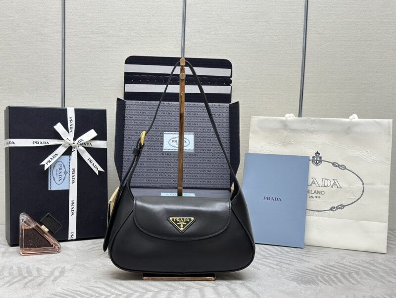 Prada  Small Shoulder Bag Black