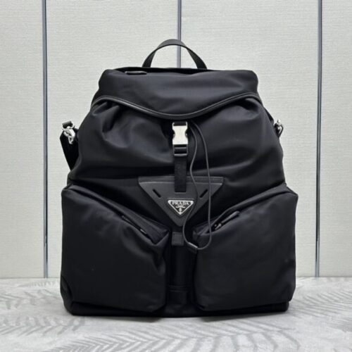 Prada Re-Nylon Black Backpack