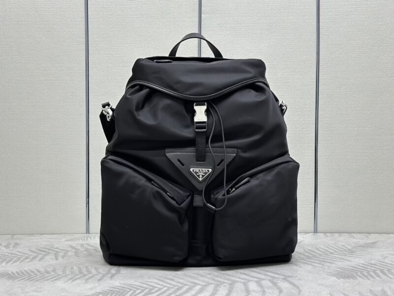 Prada Re-Nylon Black Backpack