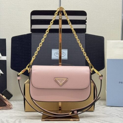Prada  Mini Saffiano Pink