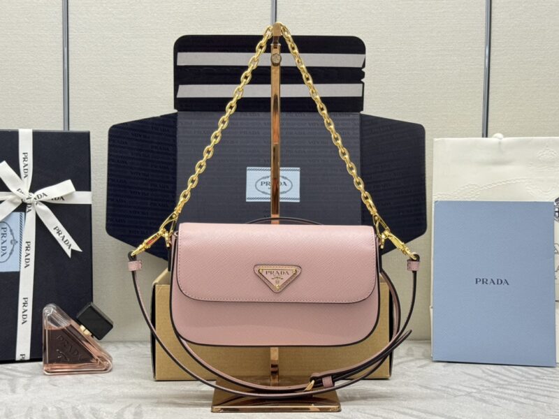 Prada  Mini Saffiano Pink