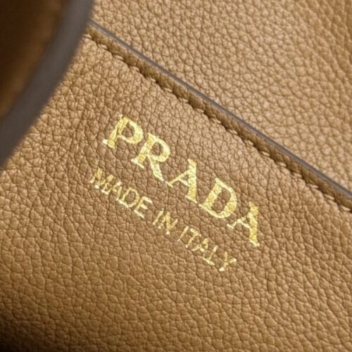 Alternative view of Prada  Saffiano Small Tote Black Brown
