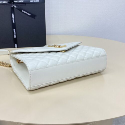 Alternative view of YSL Envelope Crossbody White