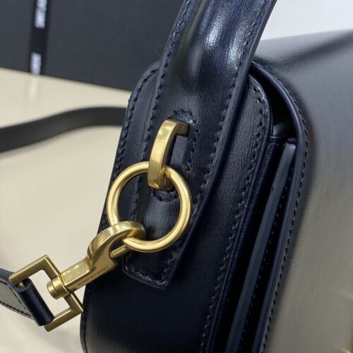 Alternative view of YSL Voltaire Top Handle Black
