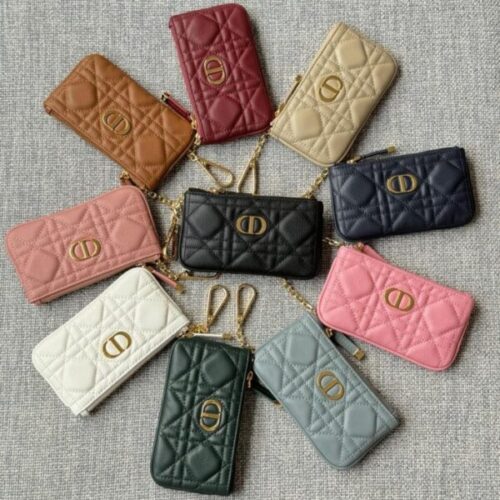 Dior Caro Myrte Zipped