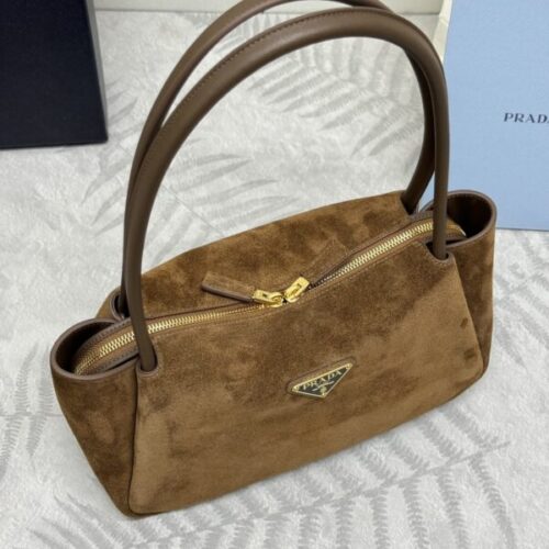 Alternative view of Prada  Medium Suede Shoulder Bag
