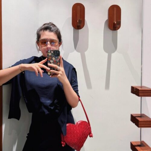 Alternative view of Bottega Veneta Solstice Red Heart