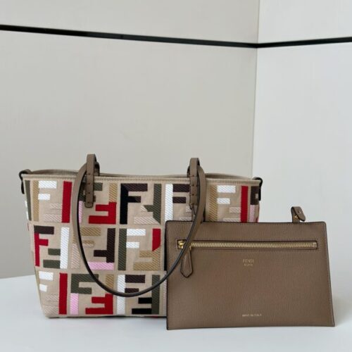 Fendi Two Sides Small Tote F Monogram