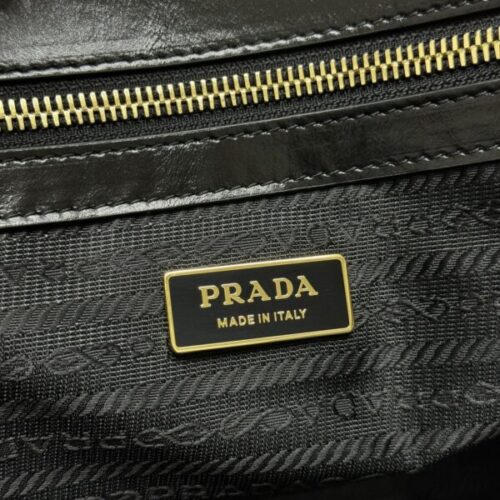 Alternative view of Prada  Antique Nappa  Tote  Black
