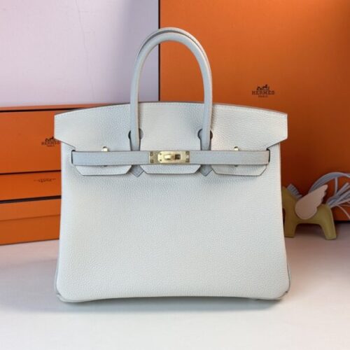 Hermes Birkin Milkshake White