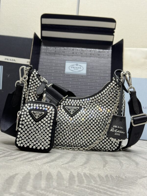 Prada  Re-Edition  2005 Diamond White