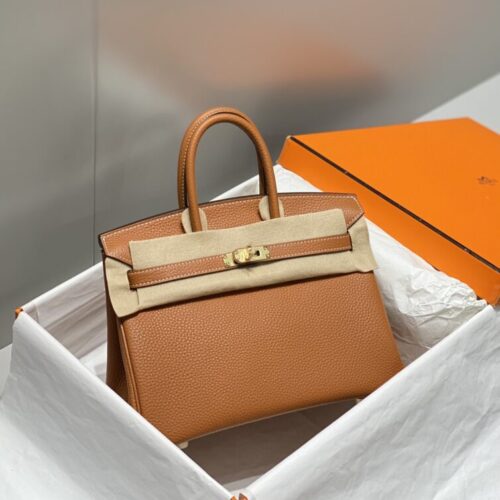 Hermes Birkin Golden Brown