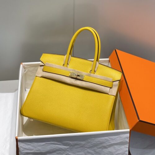 Hermes Birkin Amber Yellow
