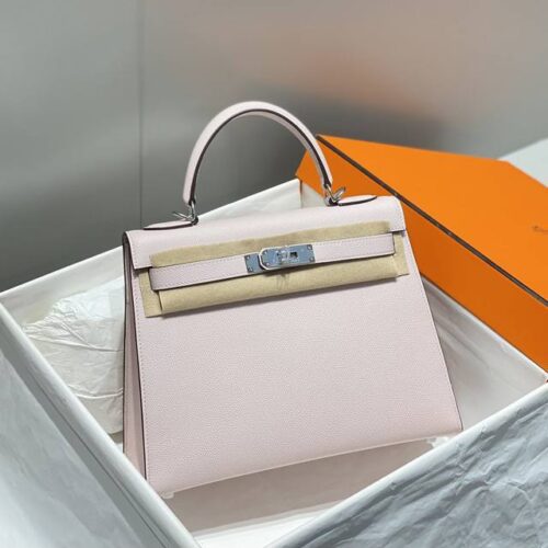 Alternative view of Hermes Kelly Deam Purple