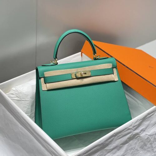 Alternative view of Hermes Kelly Emperial Green