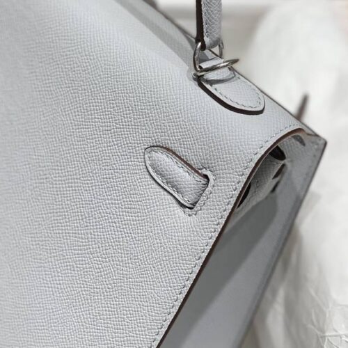 Alternative view of Hermes Kelly Seagull Blue