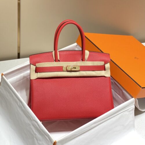 Hermes Birkin Hot Red