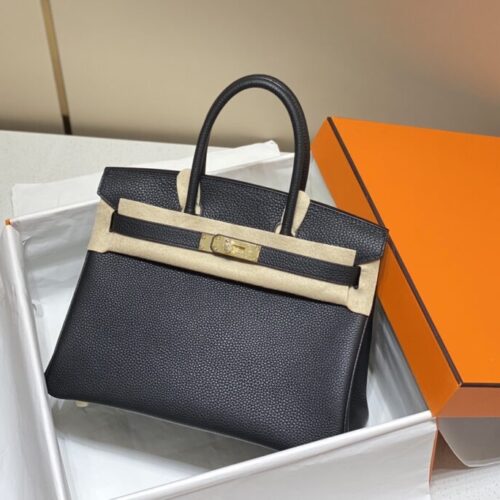 Hermes Birkin Black Gold