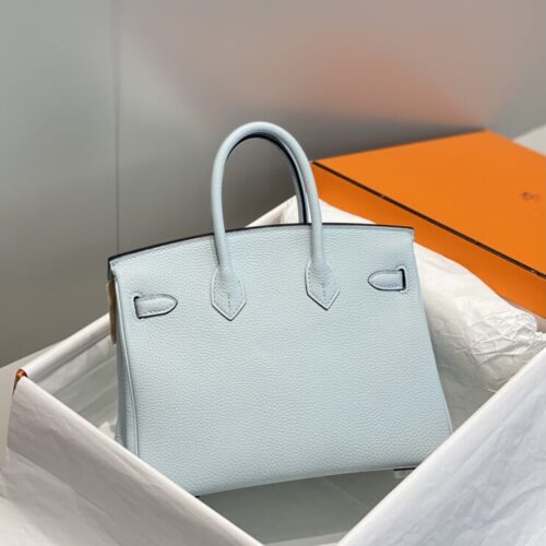Alternative view of Hermes Birkin Grail Blue
