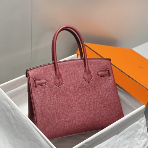 Alternative view of Hermes Birkin Bordeaux Red