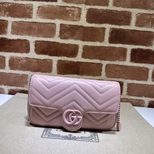 Gucci Matelassé  Mini Pink